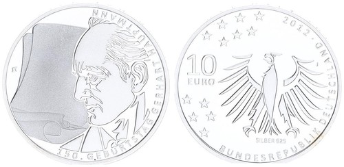 Brd euro 2012 silber - brd, j