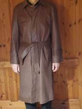 Luxus-Ledermantel von