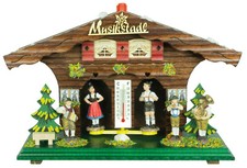 Schwarzwälder Wetterhaus Modell 845 aus Holz gefertigt 