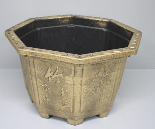 Pflanzkübel antik gold - antik,