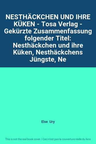 Nesthäckchen und ihre küken - und,