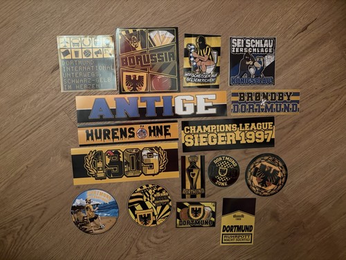 Borussia dortmund 16er sticker - borussia,