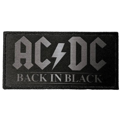 Patch back in black - ac/dc,