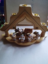 Lichterbogen Holz Engelorchester Für 5 Kerzen