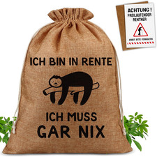 Ruhestand Geschenk Frau Mann