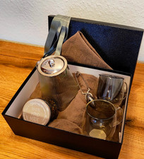 Tee Set Glas Teekanne 2 Tassen