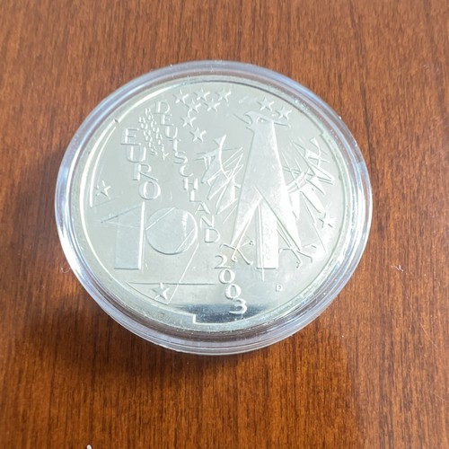 Euro silber gedenkmünze - 10,