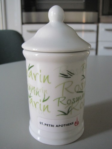 Neu porzellan dose rosmarin - *neu*,