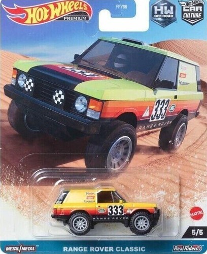 Hot wheels premium range - hot, rover