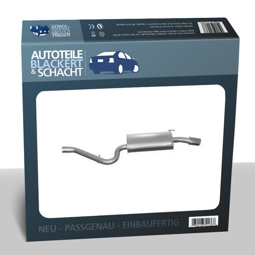 Auspuff endtopf für chrysler - auspuff,