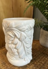 Vintage Vase Sylvac Hyazinthe Keramik weiß