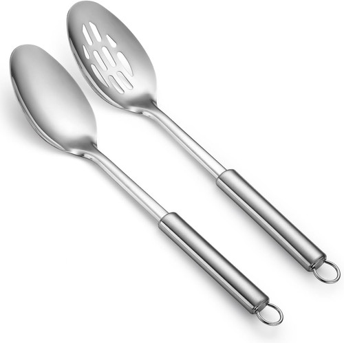 Kochlöffel set edelstahl - set,,