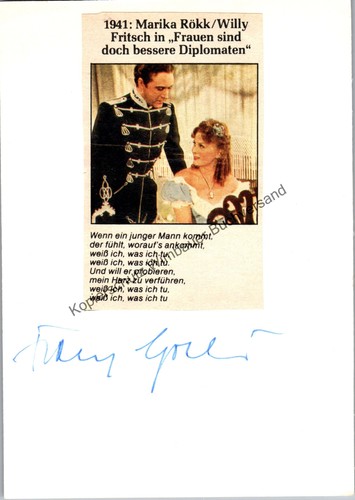 Original autogramm franz - original,