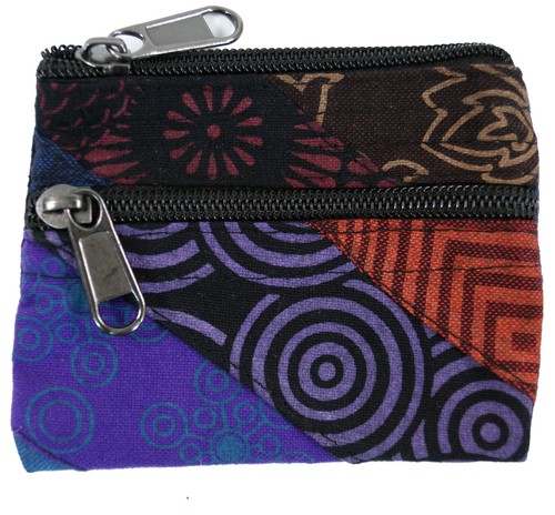 Patchwork ethno geldbeutel - patchwork,