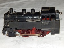 Alte Zeuke Spur 0 Eisenbahn Dampflokomotive T 48 mit Uhrwerk  50er Jahre