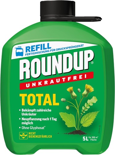 Roundup unkrautfrei total - unkrautfrei, 5