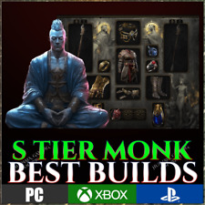 PATH OF EXILE 2 💎MONK BEST BUILDS 💎 S TIER 💎ENDGAME FULL BUILD GEAR POE2