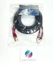 MOGAMI 3103 2,5 m 8,20 Fuß 2 Paar Lautsprecherkabel mit Bananenstecker Neu