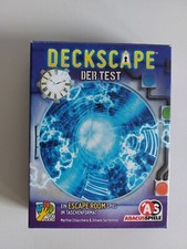 Abacusspiele: "Deckscape-Der Test" Escape Room Kartenspiel, ab 12 Jahren