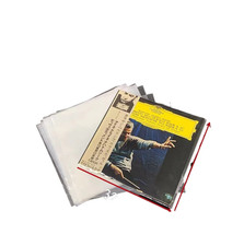 100Stück 12" LP Cover Schutzhüllen für Vinyl Schallplatten die dicken 325x325mm 