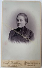 orig. CDV Foto Frau Dame Bild