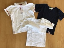 Phorms Schulkleidung Polo Shirt Und 2 T Shirt Blau Weiß Größe 110 TOP