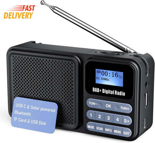 Tragbares dab radio - tragbares,