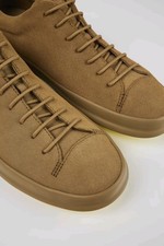 Camper Chasis Brauner Basketballschuh aus Nubukleder für Herren Gr. 43