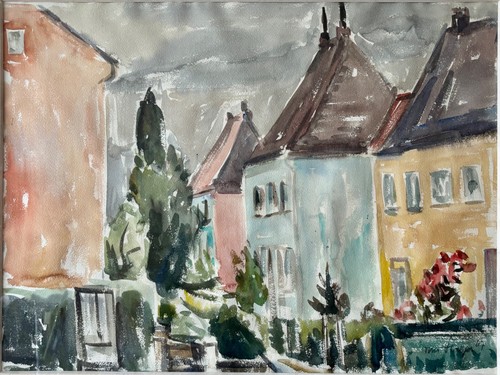Tom hops original aquarell - hops,