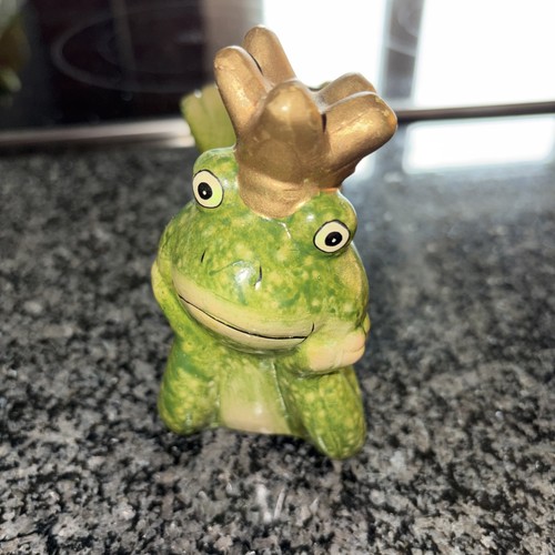 Froschkönig liegend grün - froschkönig,