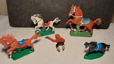 DDR Indianer, Cowboys: Pferde, Reiter, Konvolut