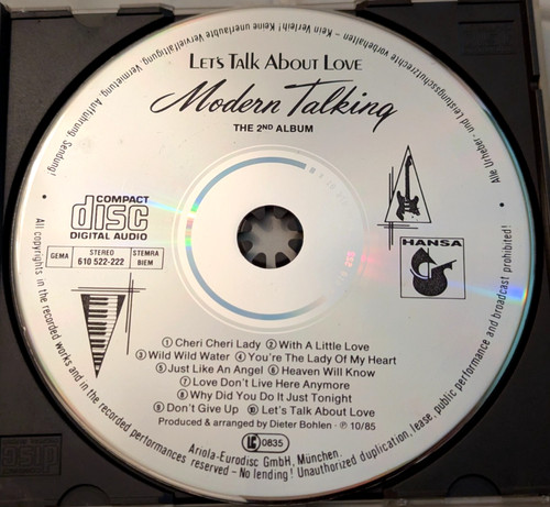 Modern talking let talk - let's,