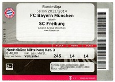 Ticket BL Bayern München - SC