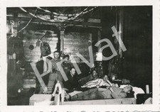 Foto WK II Wehrmacht Soldaten Quartier Odda Kameraden Schlafraum Norway L1.45