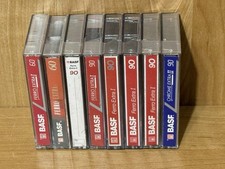 8x BASF Audio-Kassetten