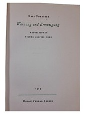 Karl Foerster Philosophisches