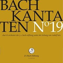 Bach Kantaten No°19 von J.S. Bach-Stiftung, Rudolf Lutz | CD | Zustand sehr gut