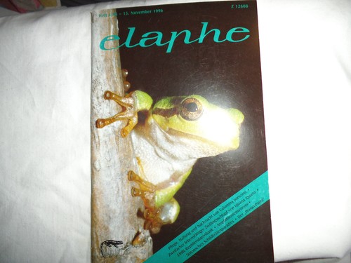 Zeitschrift elaphe heft - heft, /
