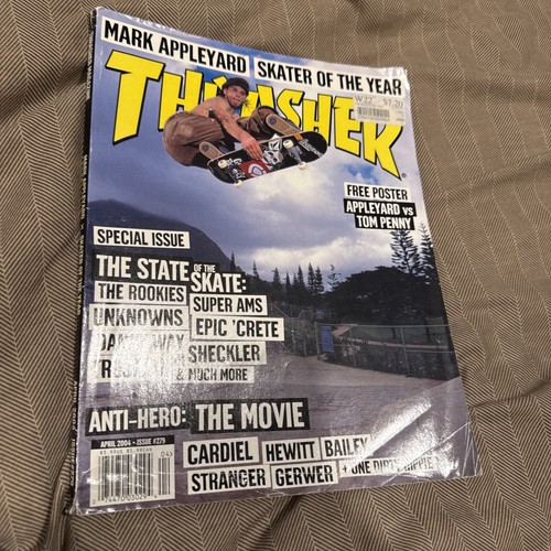 Thrasher magazine april 2004 - magazine,