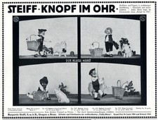 Steiff Giengen Reklame 1912