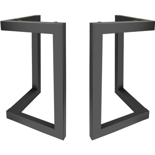 Tischkufen metall schwarz 71cm - metall,
