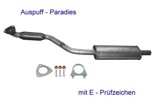 Vorschalldämpfer für opel - für,