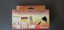 Ruhe/Flackerlicht-Trafo mit Fernbedienung Krippenbeleuchtung Weihnacht Modellbau