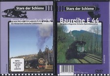 2 Eisenbahn DVDs Stars der Schiene Baureihe Baureihe E44 / Henschel 25 NC  Neu  