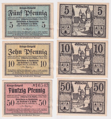 Banknoten notgeld der - banknoten,