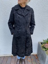 Echt PELZ SWAKARA Persianer Mantel, 38-40, schwarz, gebraucht aber wie neu!