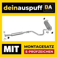 Auspuffanlage für Land Rover Freelander 1.8i 16V 4x4 2555mm Auspuff A013