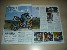 MO Magazin 3527) Benelli Trek 1130 Amazonas mit 125PS im TEST auf 4 Seiten