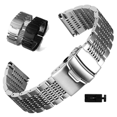 Edelstahl glieder uhrenarmband - edelstahl,