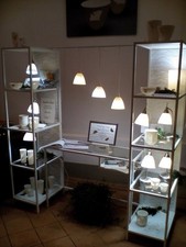 Ikea Vittsjö weiß, 2 Regale